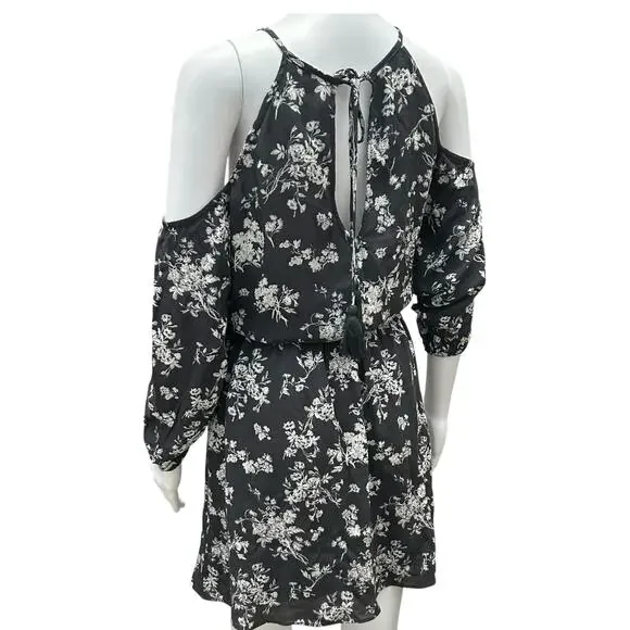 NWT American Eagle Outfitters Sun dress Womans Sz S Gary Floral Keyhole Tassel - Picture 2 of 11